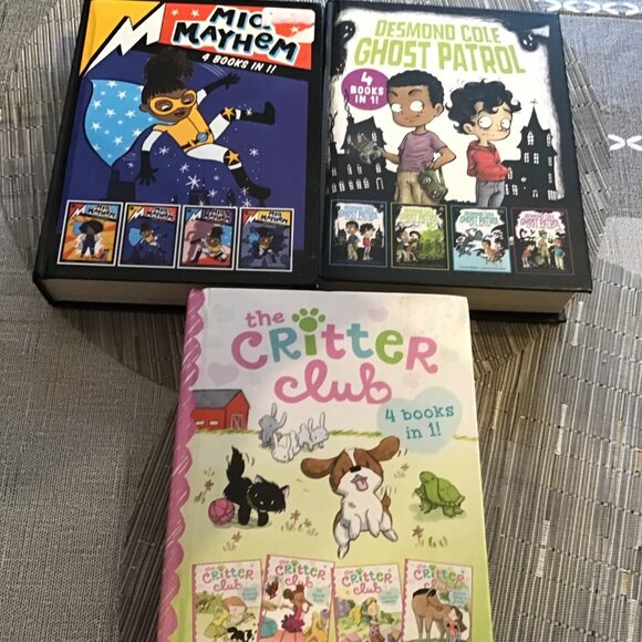 Three 4-in-1 Early Reading Books--Homeschool Reading - Picture 1 of 3